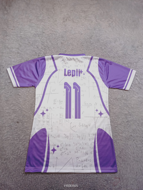 Jersey Anak Muda: Desain Matematika dengan Warna Ungu - Gambar 2