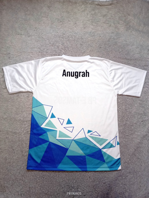 Jersey Badminton PB E-TAMSOS dengan Desain Geometris - Gambar 2
