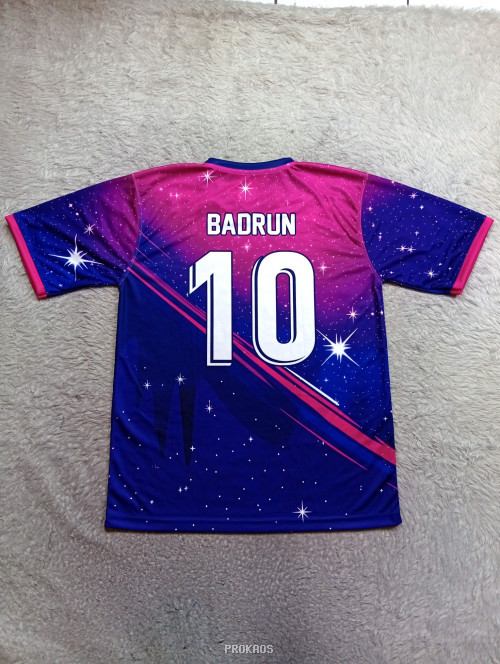Jersey Bola FC PAS S FM: Desain Galaxy & Logo Tim - Gambar 2
