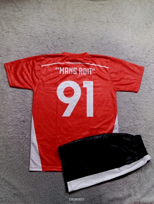 Jersey Bola Merah Jogjakarta: Desain Modern & Logo JERSAL-KAHE - Gambar 2