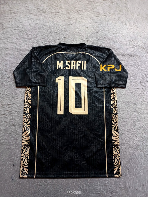 Jersey Bola Voli BHATARA #10 Warna Hitam dengan Motif Unik - Gambar 2