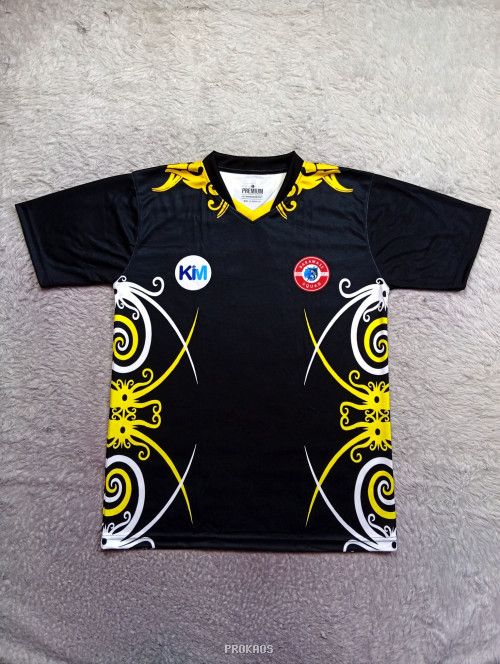 Jersey Hitam Motif Emas: Baramase Squad - Jersey Custom PROKAOS