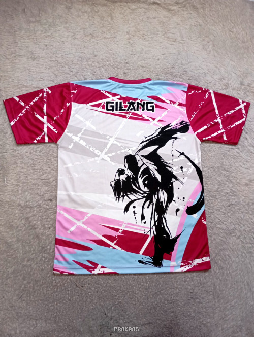 Jersey Karate: Desain Dinamis dengan Ilustrasi Aksi - Gambar 2