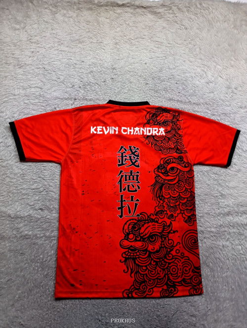 Jersey Merah Barongsai: Desain Khas & Dinamis - Gambar 2