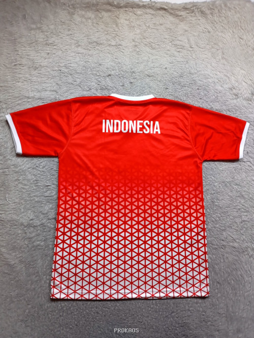 Jersey Merah Timnas Indonesia: Desain Hexagon & Garuda - Gambar 2