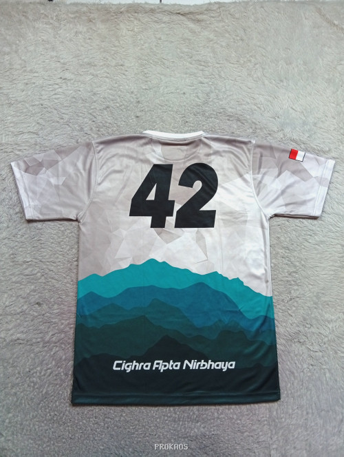 Jersey Olahraga DENKOMLEKREM 152 dengan Desain Gunung - Gambar 2