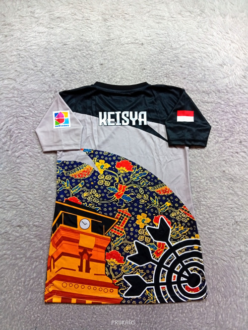 Jersey Panahan Kudus: Kombinasi Batik dan Logo World Archery - Gambar 2