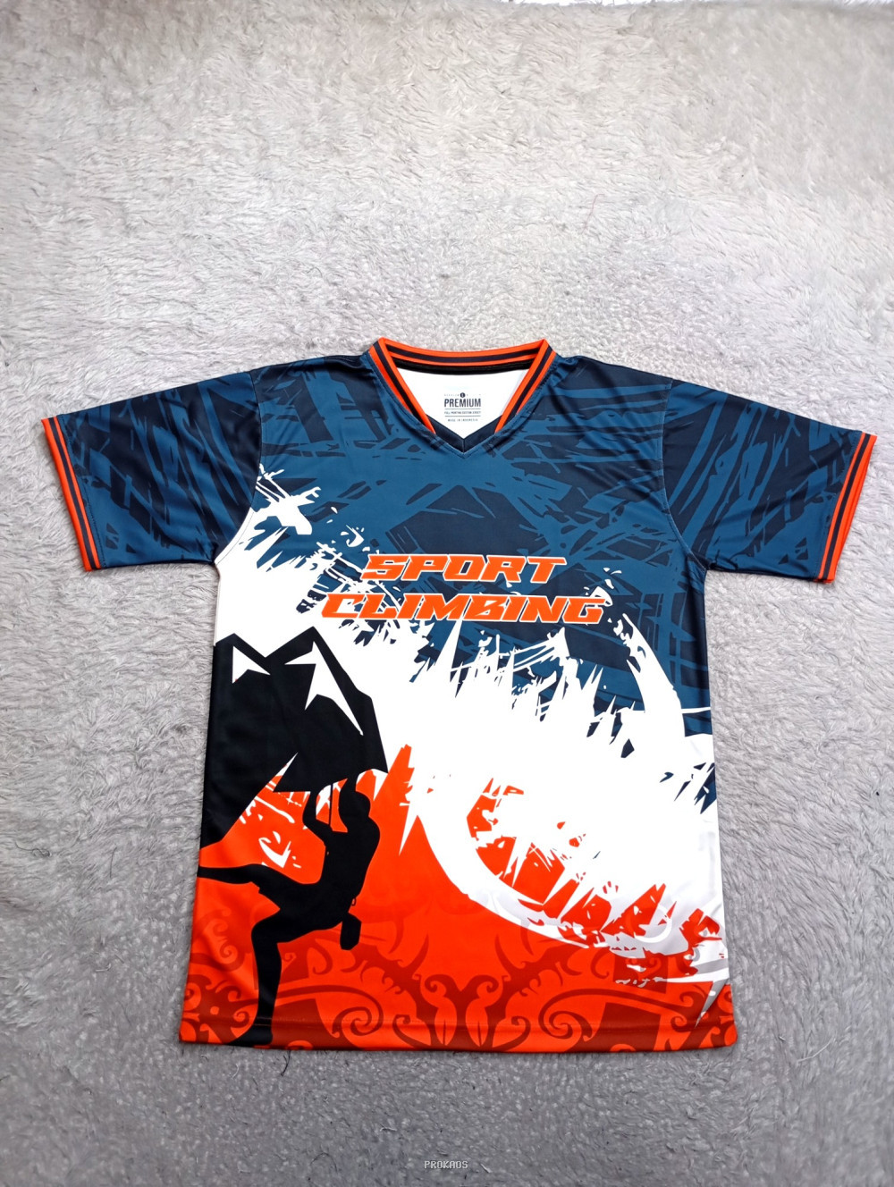 Jersey Panjat Tebing: Kombinasi Warna & Desain Dinamis - Jersey Custom PROKAOS
