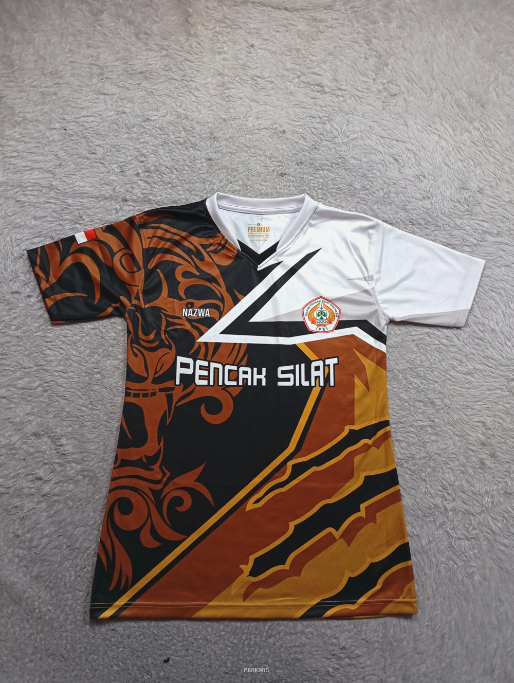 Jersey Pencak Silat: Desain Etnik dengan Kombinasi Warna - Jersey Custom PROKAOS