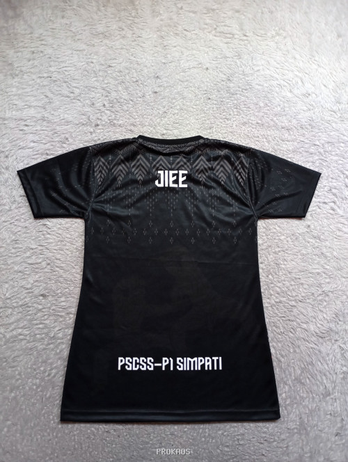 Jersey Pencak Silat Hitam: Motif Harimau & Logo Garuda - Gambar 2