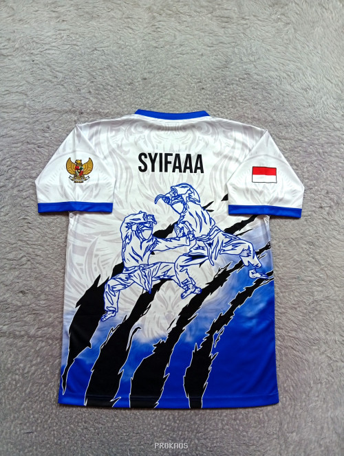 Jersey Pencak Silat Indonesia: Desain Harimau & Warna Dominan - Gambar 2
