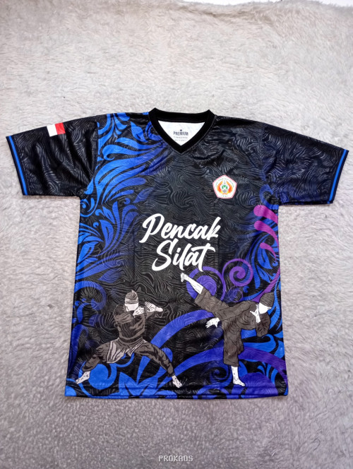 Jersey Pencak Silat: Warna Gelap dengan Desain Unik - Jersey Custom PROKAOS