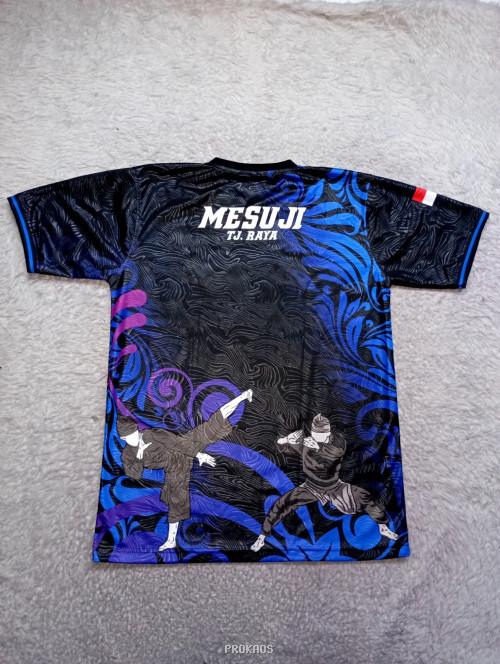 Jersey Pencak Silat: Warna Gelap dengan Desain Unik - Gambar 2