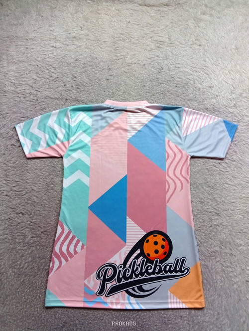 Jersey Pickleball 'Mammesa' dengan Desain Geometris Abstrak - Gambar 2