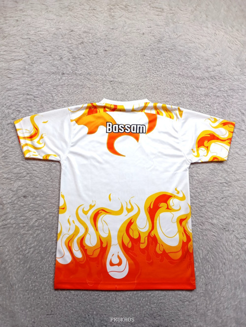 Jersey Putih Api: Q4 KAF Beji dengan Logo dan Bendera Merah Putih - Gambar 2