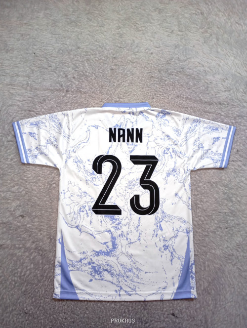 Jersey Spotify Putih dengan Motif Abstrak dan Logo - Gambar 2