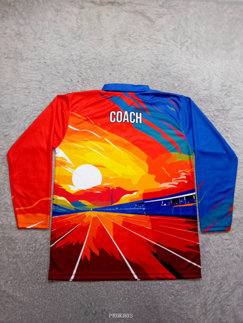 Jersey Taekwondo dengan Desain Sunset dan Nama 'Cherly' - Gambar 4