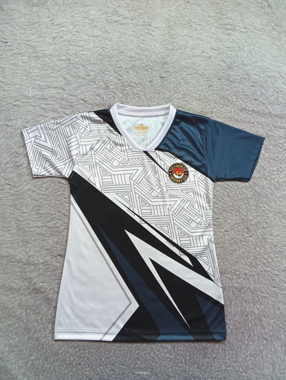 Jersey Taekwondo Indonesia: Kombinasi Desain Modern & Dinamis - Jersey Custom PROKAOS