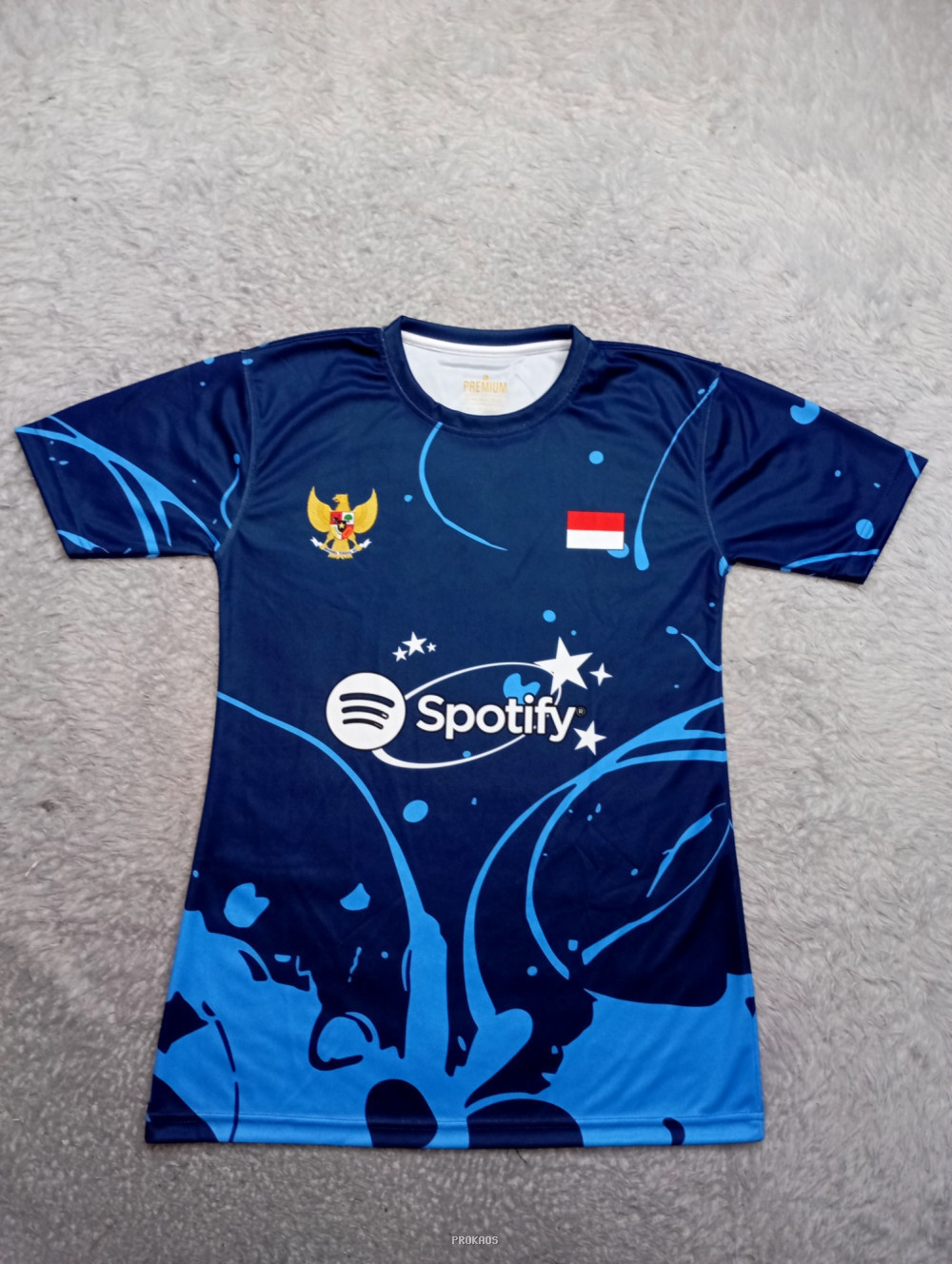 Jersey Kelas : Biru Tua, Sky Blue - Jersey Custom PROKAOS