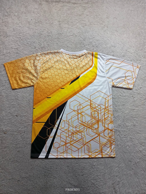 Jersey Badminton 'Inspection Team' dengan Desain Geometris - Gambar 2
