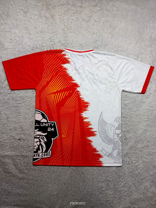 Jersey Bola Academy SJ Football Unity Merah Putih - Gambar 2