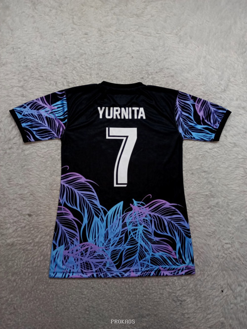 Jersey Bola Hitam Indonesia: Desain Bulu, No. 7 - Gambar 2
