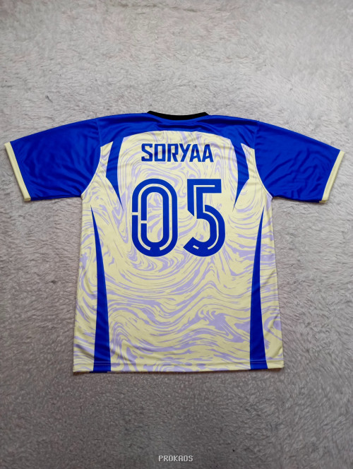 Jersey Bola: Indonesia x Spotify dengan Motif Gelombang - Gambar 2