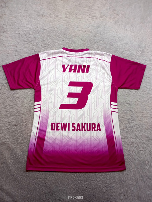 Jersey Bola Voli 'Tandan Berduri' dengan Nomor 3 - Gambar 2