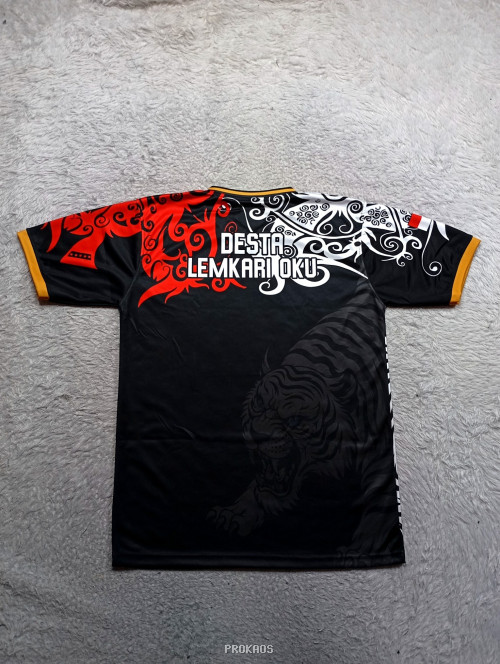Jersey Dojo SD Xaverius Baturaja dengan Desain Harimau - Gambar 2