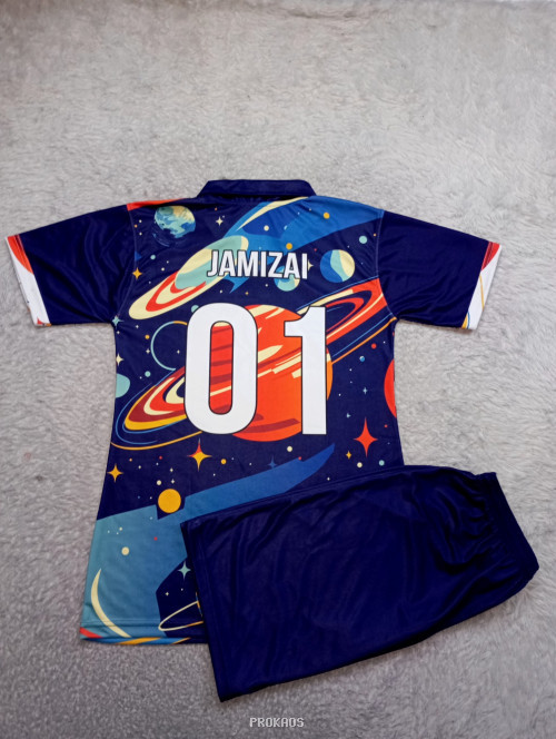 Jersey Fun Run: Tema Tata Surya dengan Warna Gelap - Gambar 2