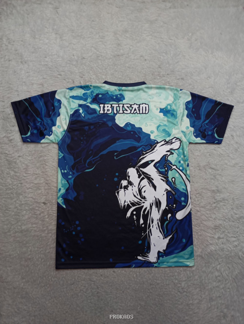 Jersey Karate: Desain Abstrak dengan Tema Air & Ninja - Gambar 2