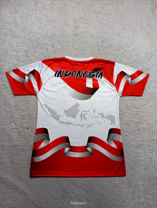 Jersey Merah Putih: Desain Peta Indonesia & Burung Garuda - Gambar 2
