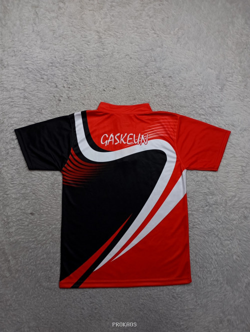 Jersey Merah Putih Indonesia dengan Lambang Garuda - Gambar 2