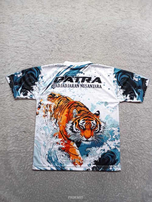 Jersey Pencak Silat dengan Desain Harimau - Gambar 2
