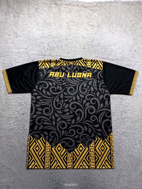 Jersey Pencak Silat Indonesia: Hitam dengan Motif Emas - Gambar 2