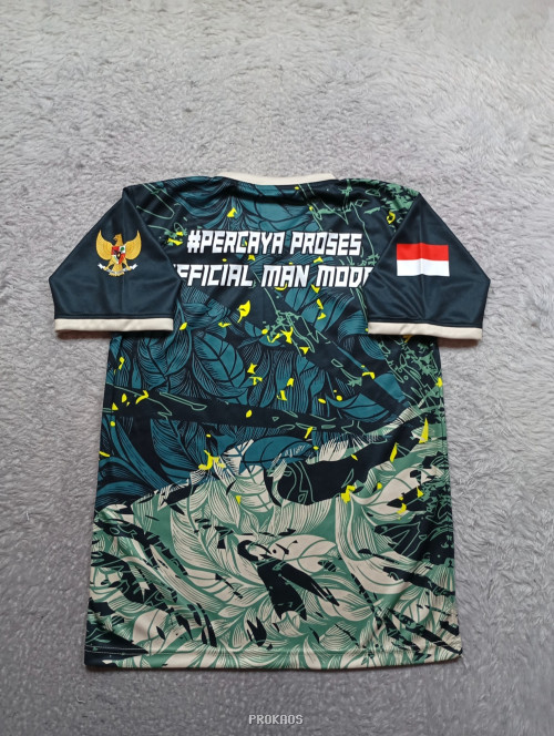 Jersey Pencak Silat Indonesia: Motif Daun, Garuda & Merah Putih - Gambar 2