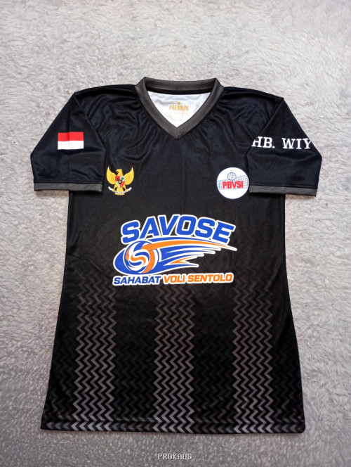 Jersey Putih SAVOSE Sahabat Voli Sentolo - Gambar 3
