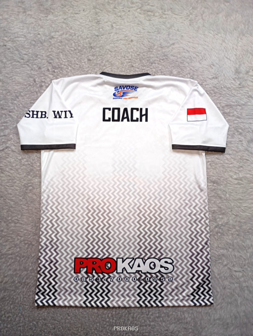 Jersey Putih SAVOSE Sahabat Voli Sentolo - Gambar 2