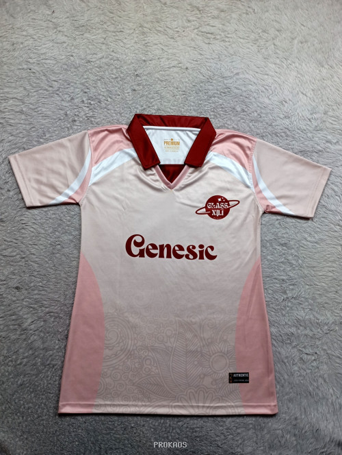 Jersey Set Kerah dengan Logo dan Angka - Gambar 3