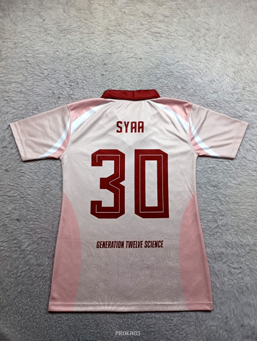 Jersey Set Kerah dengan Logo dan Angka - Gambar 4