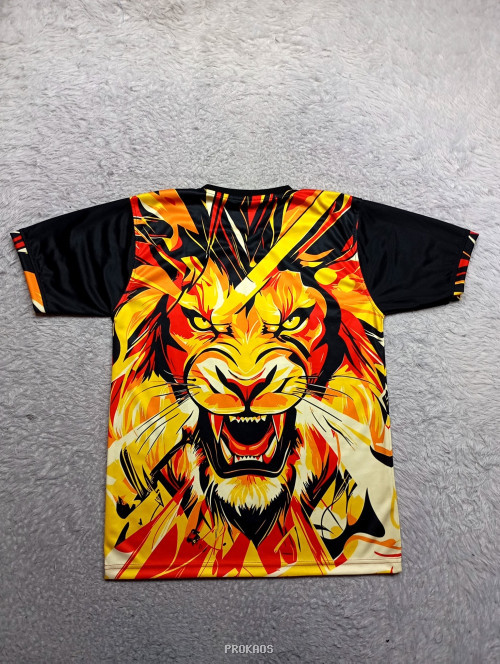 Jersey Singa Garang: Desain Api & Warna Kontras - Gambar 2