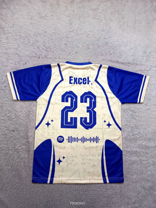 Jersey SMPN 7 Madiun VII A: Warna Cerah dengan Desain Matematika - Gambar 2