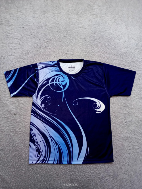 Jersey Sport : Biru Tua, Sky Blue, Sliver - Jersey Custom PROKAOS