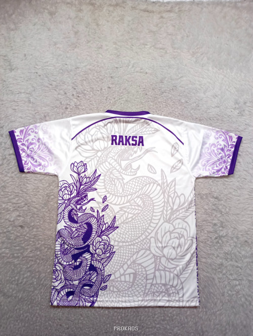 Jersey Taekwondo Badihala : Putih, Abu, Ungu - Gambar 2