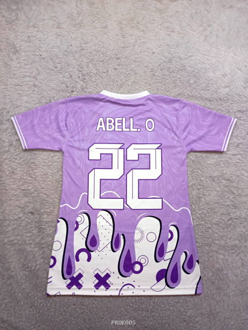 Jersey Ungu SPENSA PELEPAT dengan Desain Unik - Gambar 2