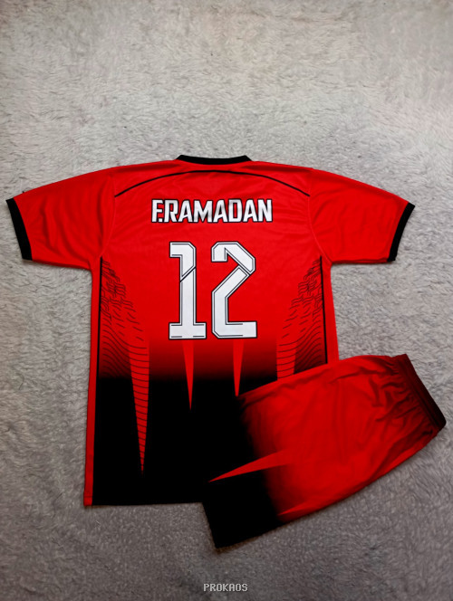Jersey Voli Merah-Hitam: '12', PBVSI & Proliga - Gambar 2